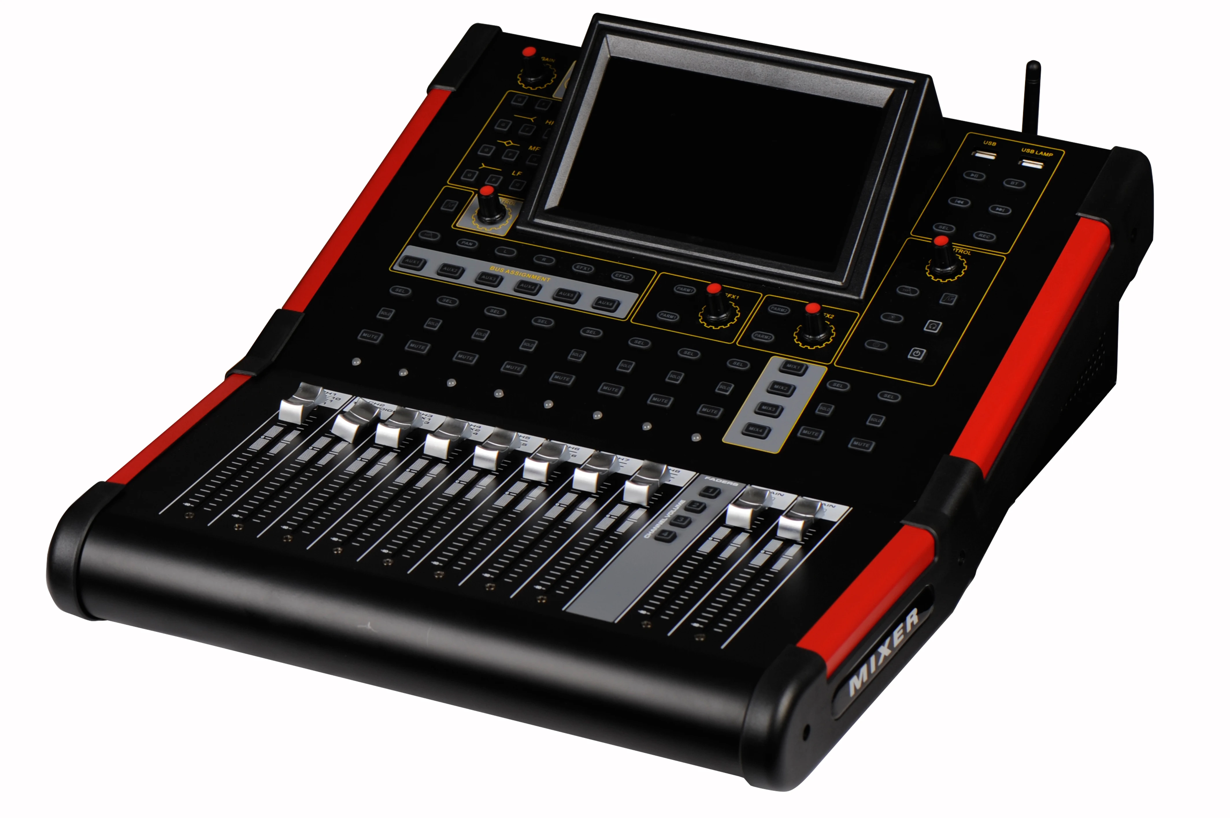 디지털 전문 오디오 믹서, Dj Pro 오디오 믹서