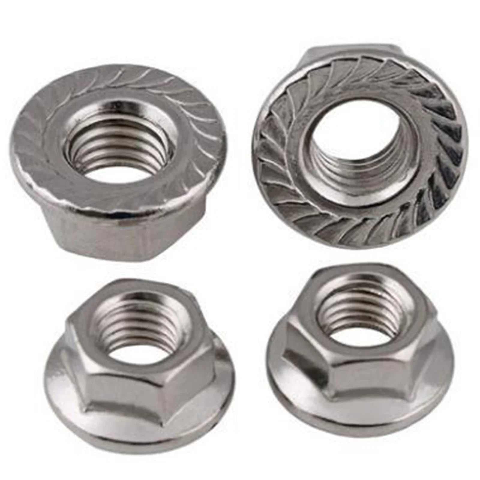E-바이크 허브 모터 너트 안전 와셔 전면 후면 허브 탄소강 M8/M9.5/M10 잠금 너트 250-1000W 모터용 전기 자전거 부품