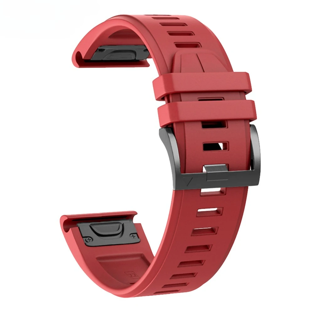 Durable Sports Watch Band with Quickfit Rubber Strap - 26/22mm