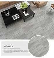 10Pcs 45x15cm PVC Floor Stickers Self-adhesive Waterproof Thickened Wall Stickers Wood Grain Floor Living Room Home Decoration 4