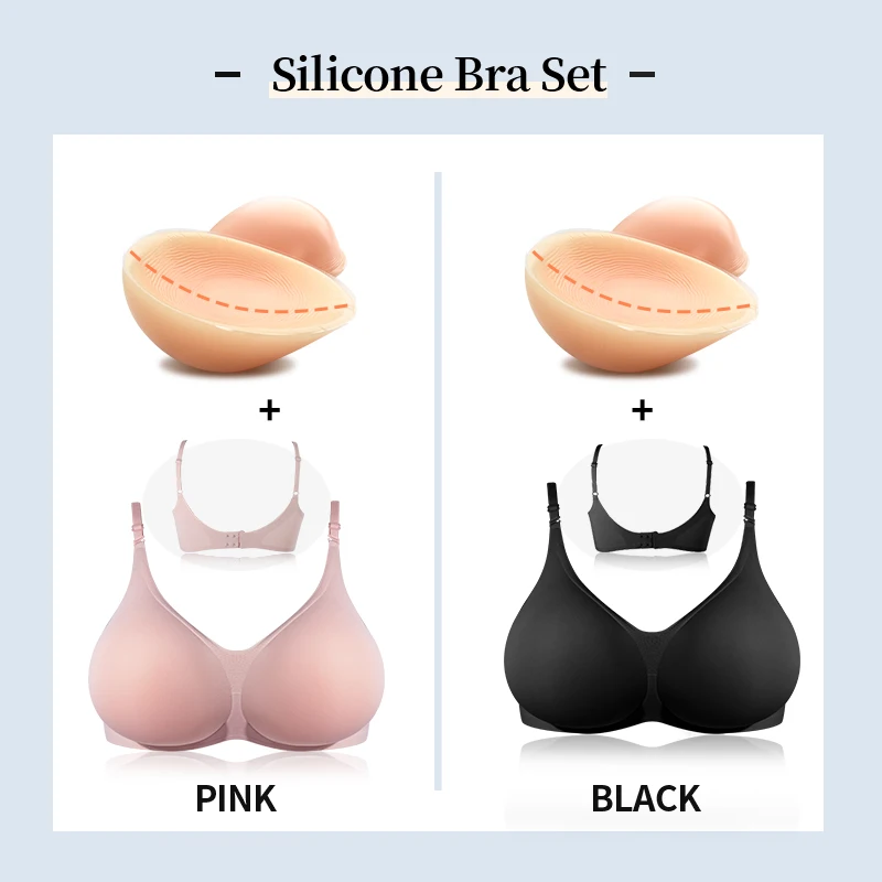 LERVANLA Female Anchor Exclusive Fake Chest Underwear With Small Breasts Showing Big Breasts Simulation Silicone Breast Pads