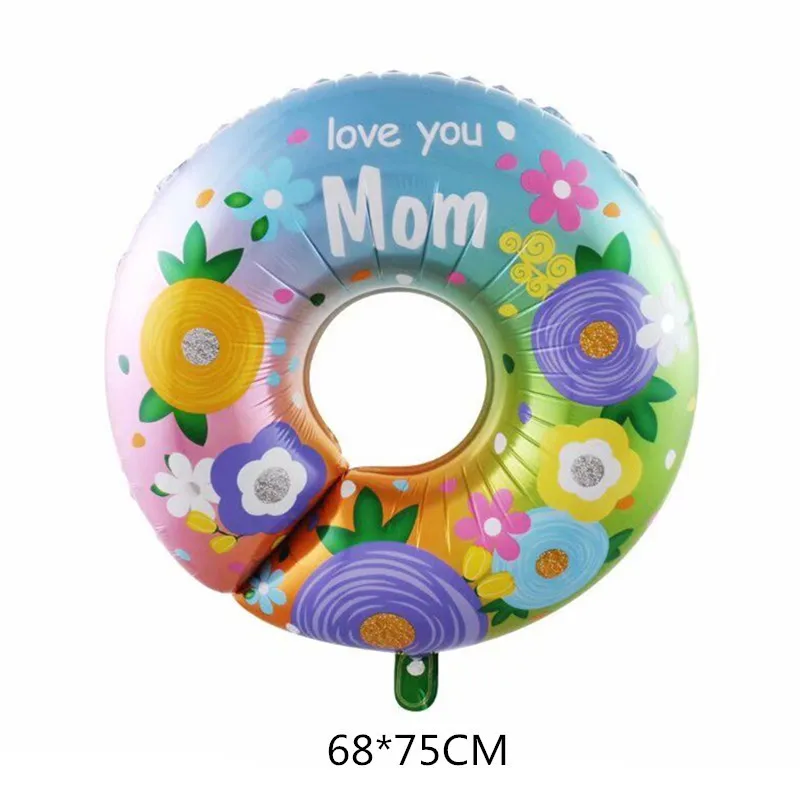 Vibrant Candy Donut and Lollipop Foil Balloons for Celebrations and Decor