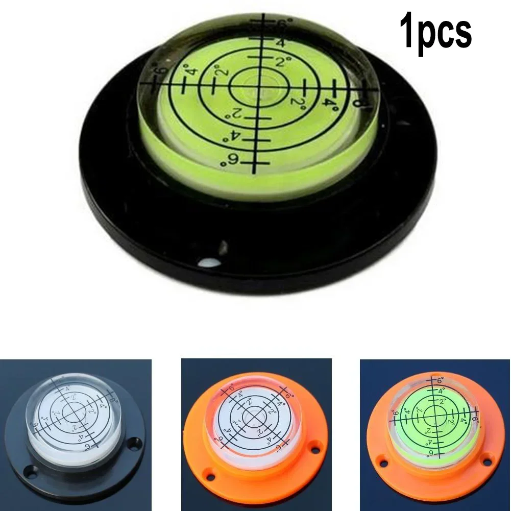 Spirit Level Bubble Level 1pcs 50x12mm Round Horizontal Bubble Level High Precision Bubble Level Bulls Eye Horizontal For Spirit For Desktop Wooden