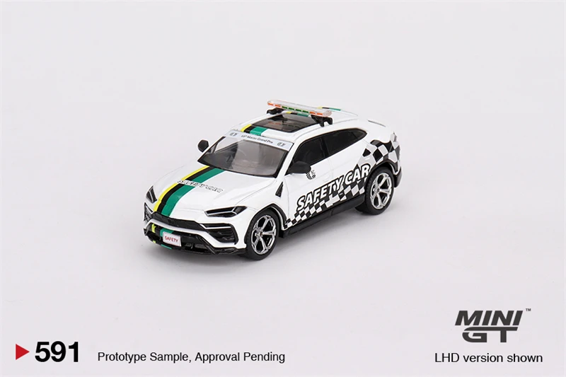 Mini Gt 1:64 2022 Macao Gp Modello Di Auto Di Sicurezza Ufficiale Pressofuso