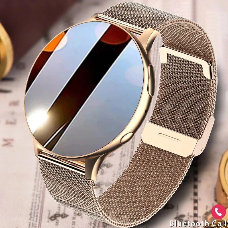 

2023 NFC Smart Watch Women Recording Smartwatch Bluetooth Call Bracelet Lady Voice Assistant Digital Watches Weather Smart Clock