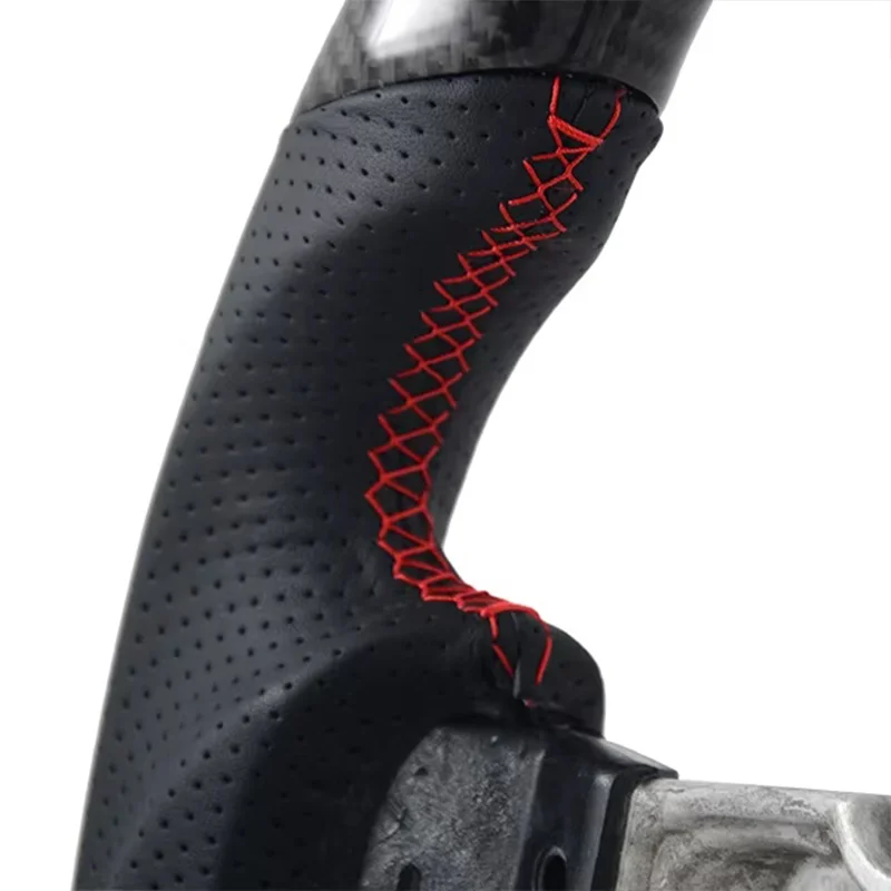 Toyota Hilux Revo 2016 + LC70 76 79 Land Cruiser 픽업 2022 + Fortuner 2016 + 맞춤형 스포츠 탄소 섬유 자동차 스티어링 휠