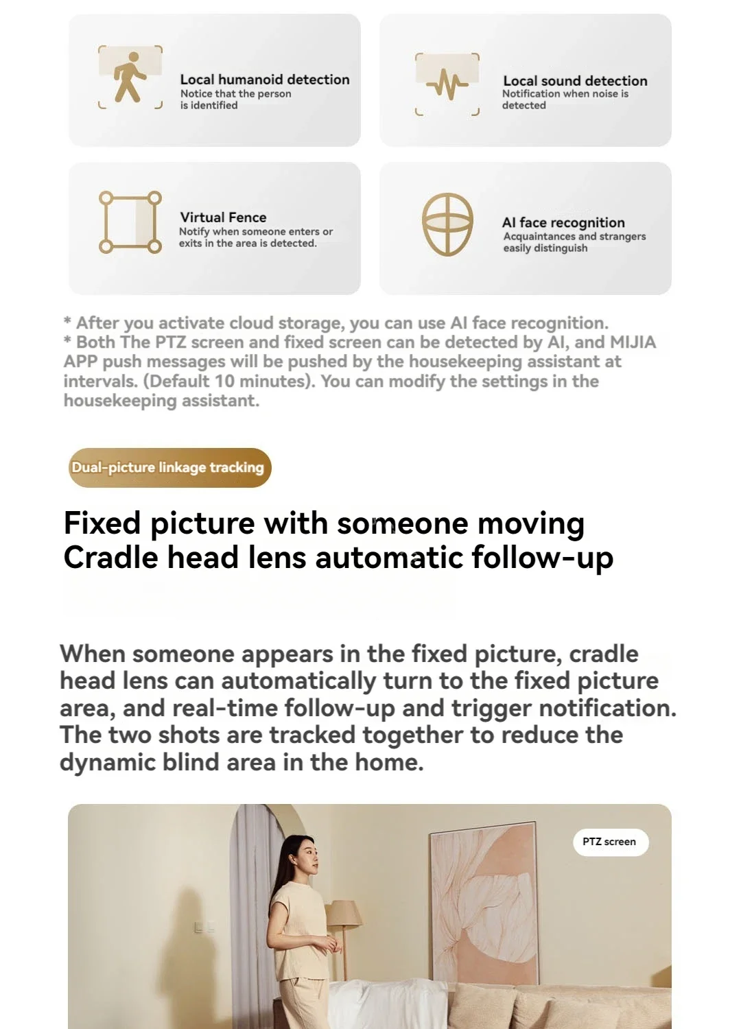 Gadgetoo Xiaomi Smart Camera C300 Dual Lens Version