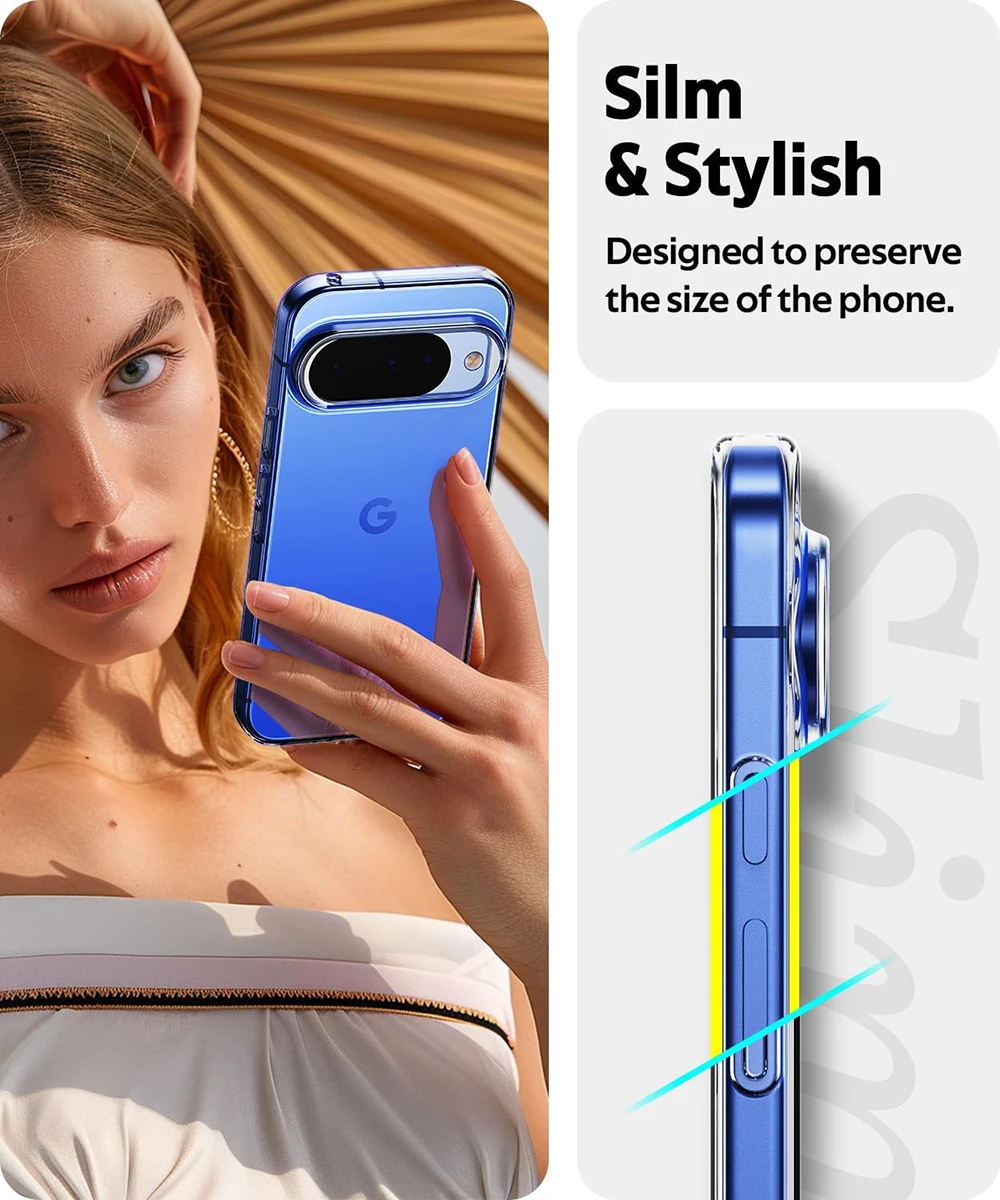 Ultra Thin Transparent Crystal Clear Silicone Soft Case - Slim Shell Cover