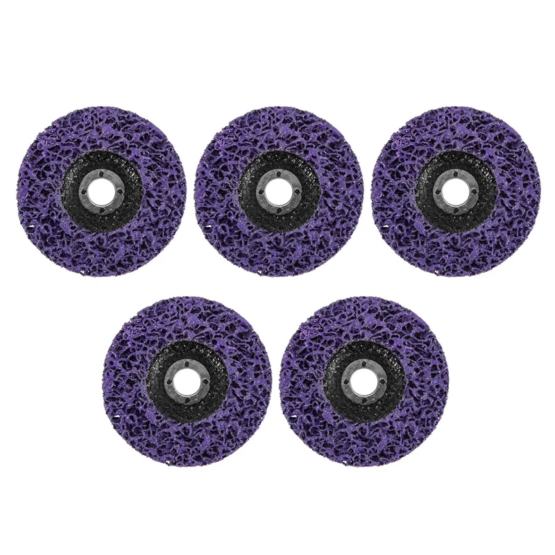 

Полосатые диски для зачистки, колесо для угловых шлифовальных машин для очистки и удаления краски, сварных швов для ржавчины, окисления (4 дюйма X 5/8 дюймов)