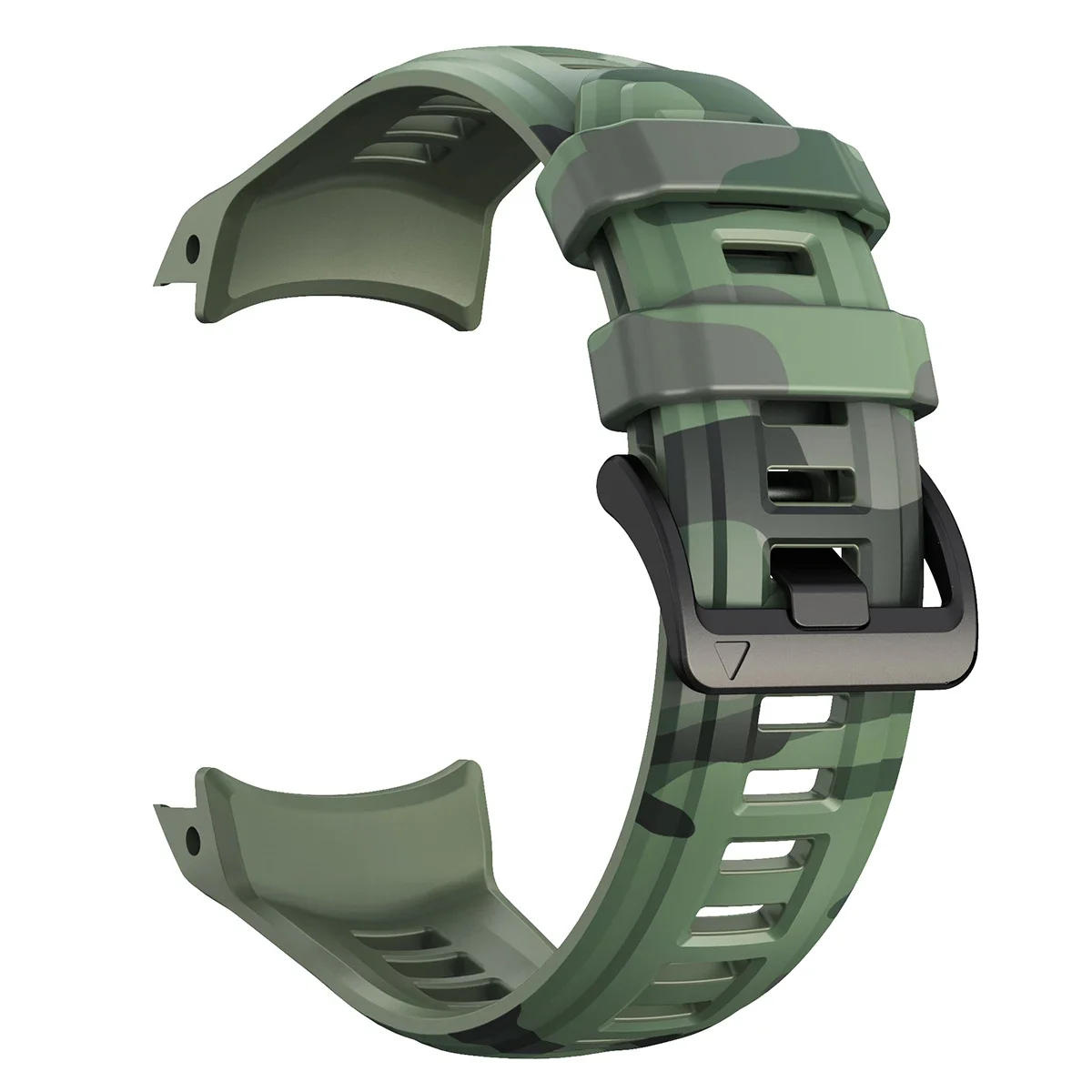 Camouflage Printed Silicone Strap for Sports Watch Bracelets