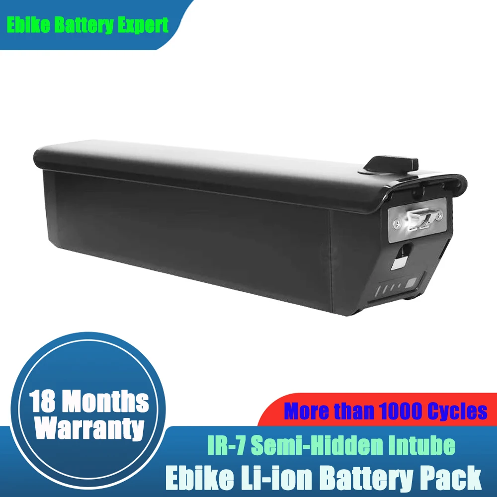 

Replacement Li-ion Battery Pack 48V 52V 16Ah 17.5Ah Semi-Hidden Akku for COLA BEAR Electric Cargo Bike KBO Ranger MOUNTAIN Ebike