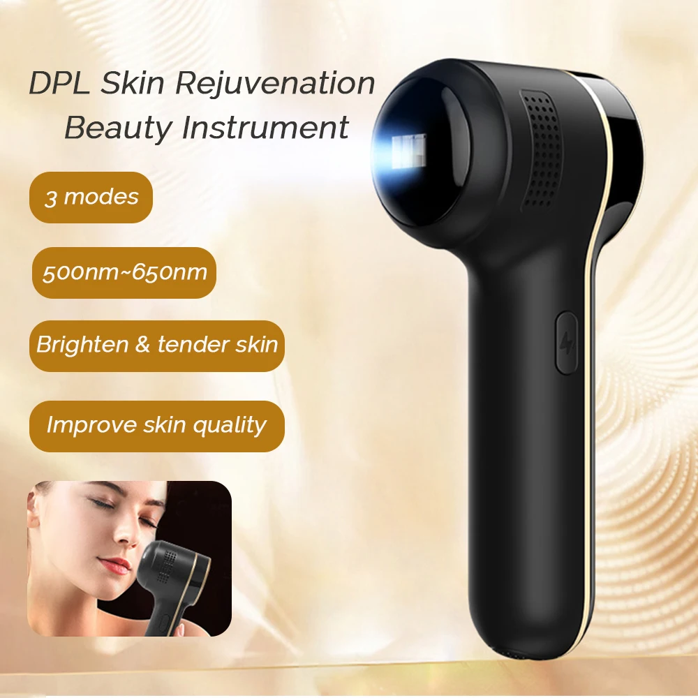 DPL Rejuvenation Beauty Instrument Infrared Light Skin Brighten Whiten Ice Feeling Improve Pores 3 Gear Energy Beauty Skin Care