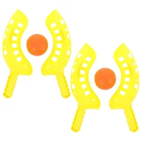 Interactive Toss and Catch Balls Game Toy Kids Outdoor Tossing Catching Plaything for Two Children 1