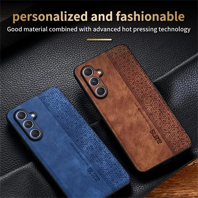 Luxury Leather Business Elite Shockproof Phone Case Cover