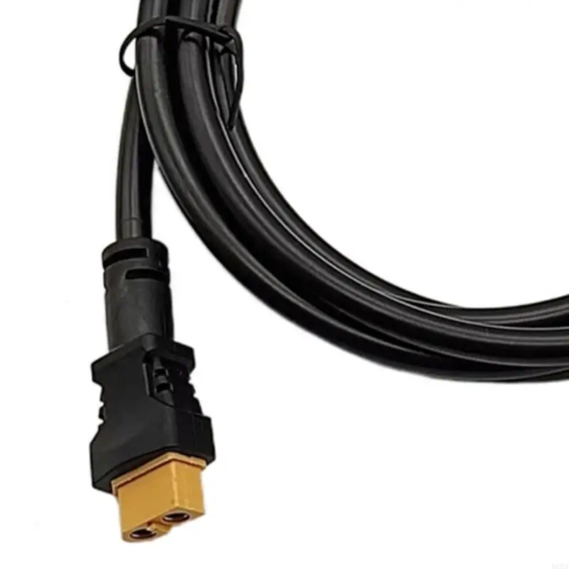 Q6PA XT60 30A 태양광 연결 케이블, 태양광 패널 연결 및 휴대용 전력 전송을 위한 1.5M PVC 절연 어댑터 와이어