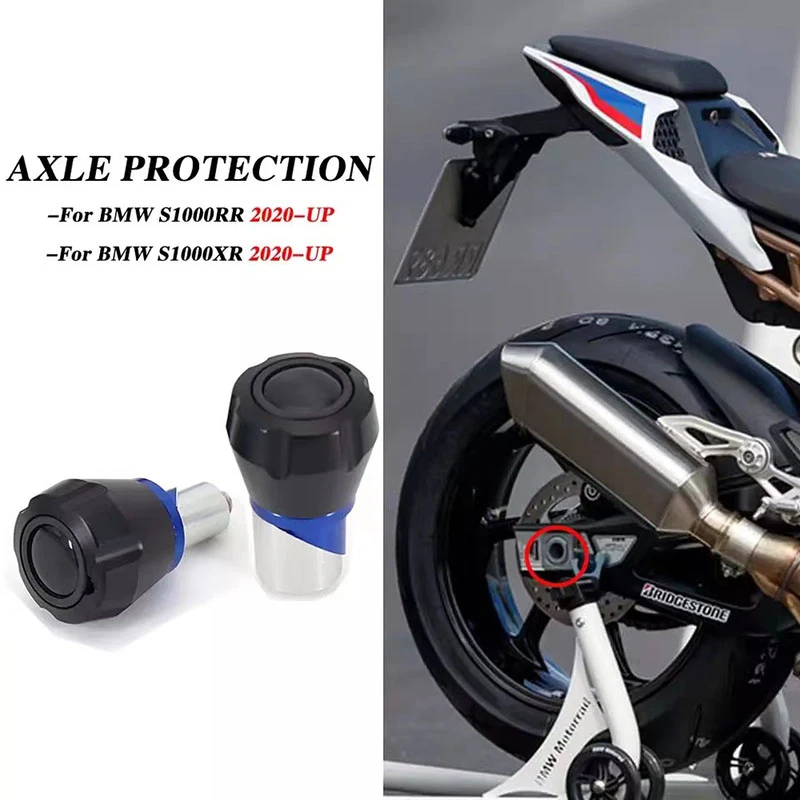 

Suitable For BMW S1000RR/S1000XR/R Modified Anti-Fall Rubber Front Fork Rear Axle Protection Ball Protective Cover 2022 hot sale