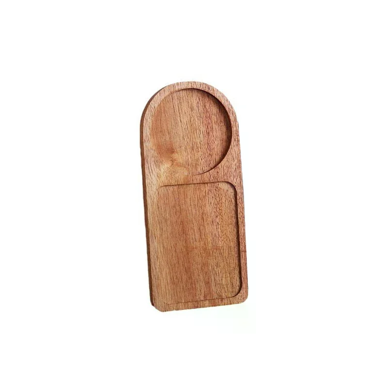 Vassoio da caffè in legno per colazione e decorazione - immagine 5