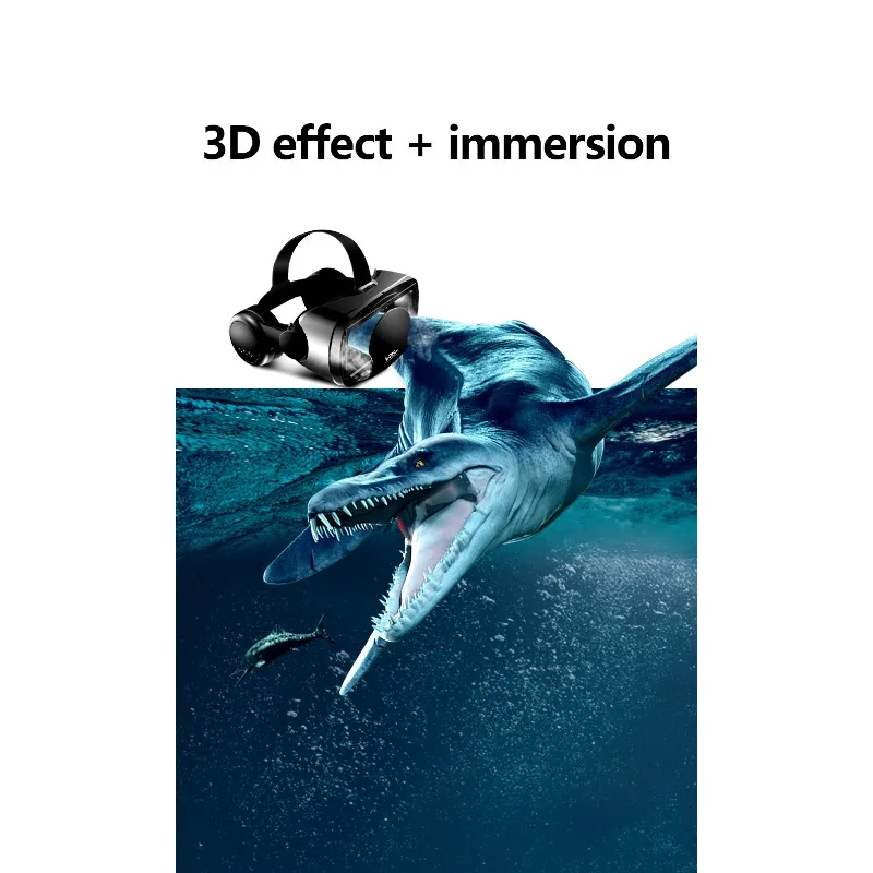 VR Glasses Virtual Reality 3D VR Glasses Google Cardboard Headset for Use with Smartphone Android Virtual Glasses with Gamepad 180 S52e567314de6495b8607f808e7c0d5edG