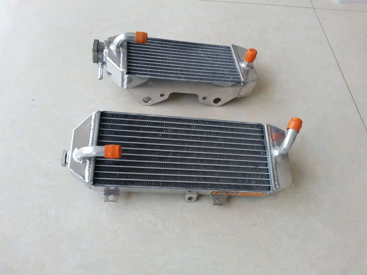 For-Kawasaki KX250 Aluminum Radiator Cooler Cooling Coolant