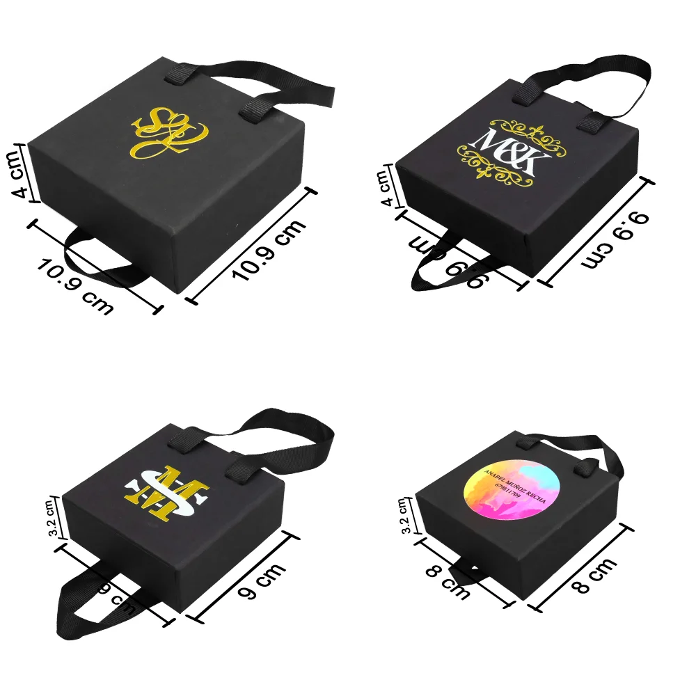 Personalized Logo Handbag Paper Drawer Jewelry Box Rings Bracelet Necklace Candy Wedding Favor Givesaway Custom Packing Gift 5 S52e585e18bce4c4f8f3a028543fc17c4w