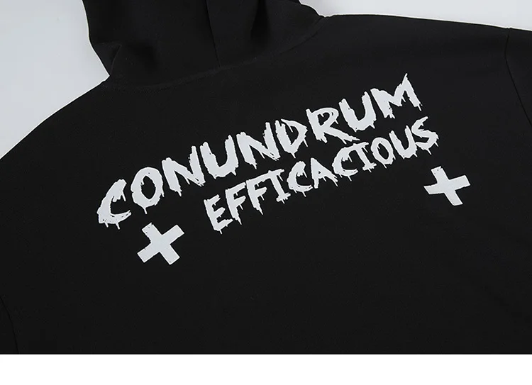 Grunge Blindfolded Girl Graphic Hoodie S52e5acfb4902470288773e9fe071751bg