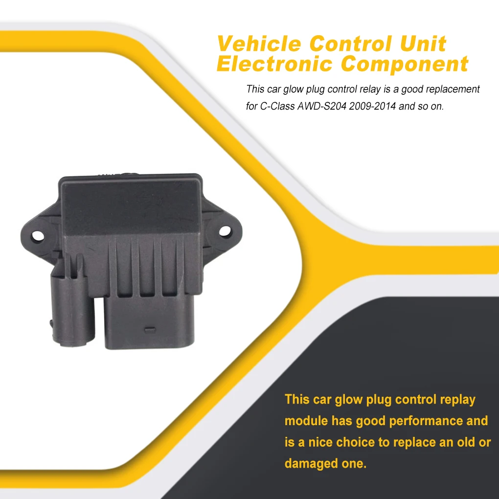 

Electric Glow Plug Relay Module Electronic Component Controller Modules Automotive Engine Maintenance Accessories