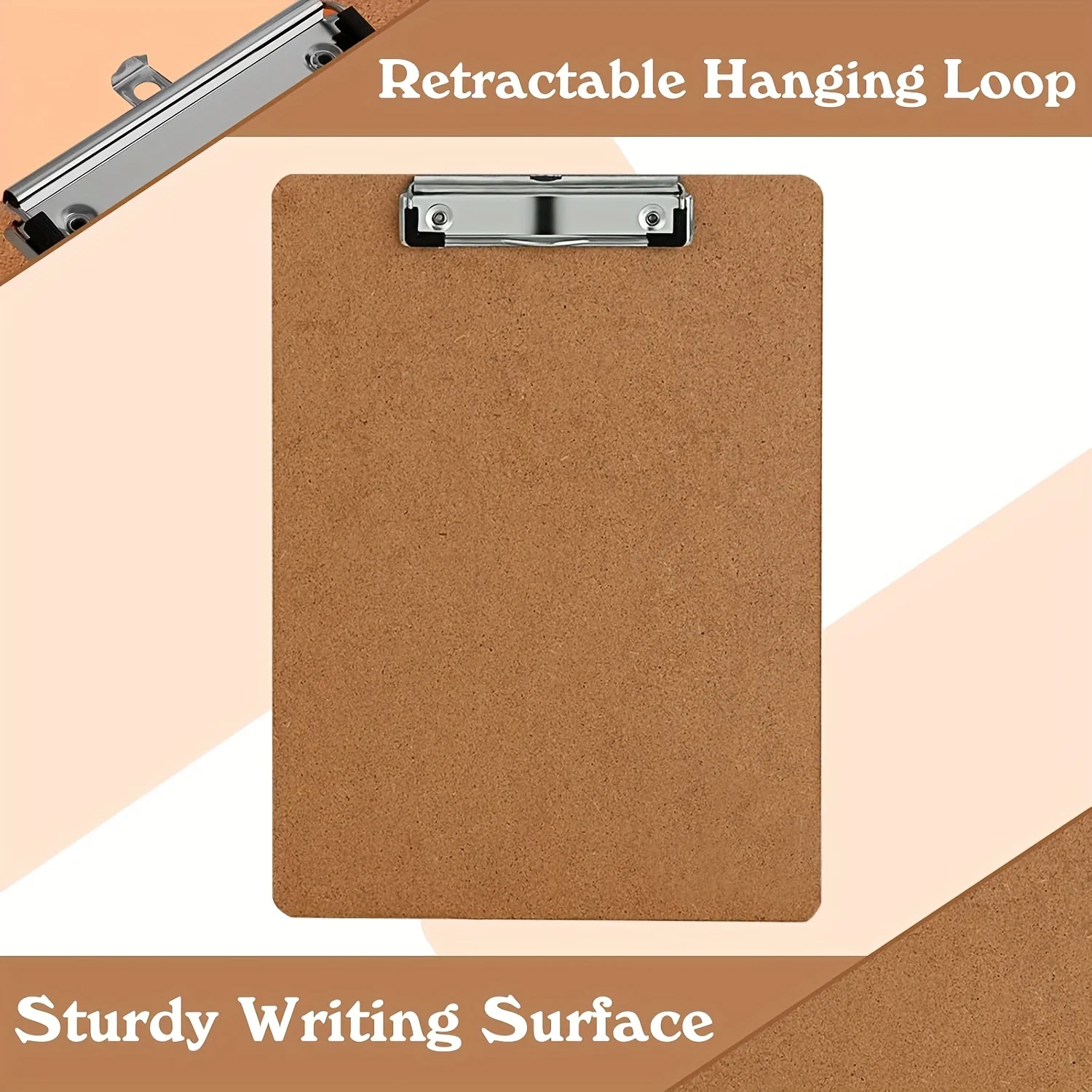 1/4pcs A4 Wooden Folder Board Writing Pad Board Clip Painting Board Clip Meeting Record Board Clip Portable Office,School Suppli 6
