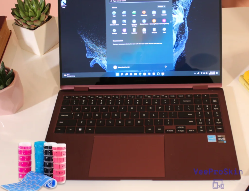 Pele da Tampa do Teclado do Portátil do Silicone para Samsung Galaxy Book Pro 360 16 Polegadas Samsung Galaxy Book Ultra Book3 Ultra 16 Polegadas - Imagem 2