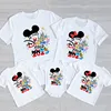 My First Disney Trip 2025 Family Matching Outfits Vacation Family Matching Look Cotton Tshirt 3