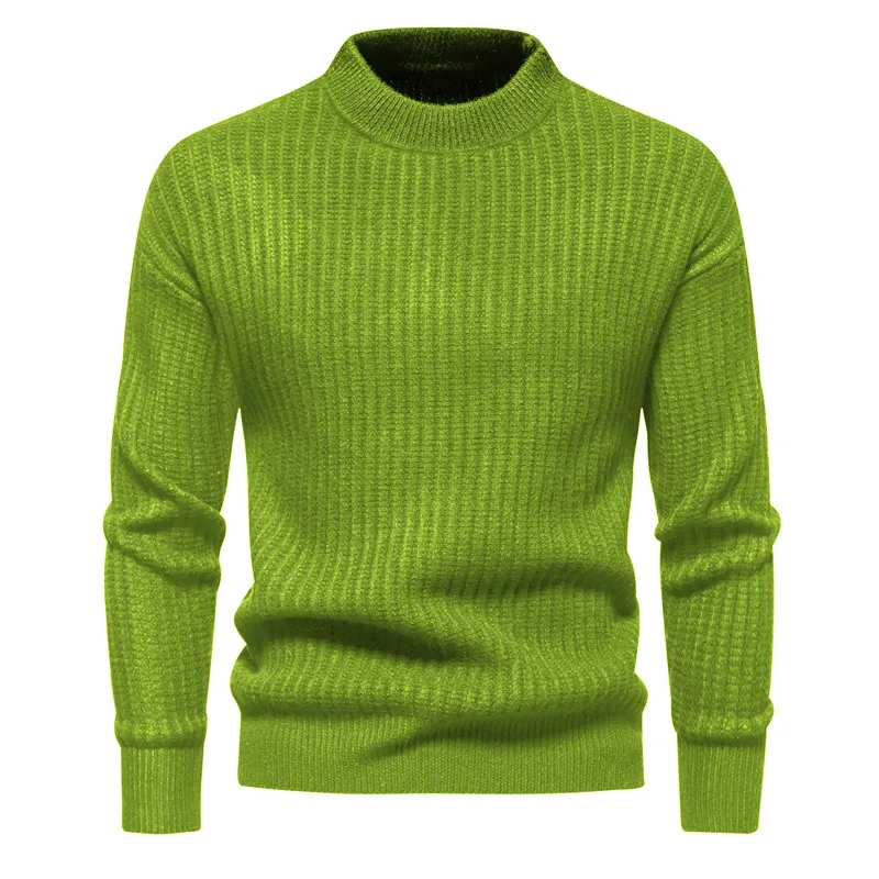 

Men's Autumn and Winter Comfortable and Warm Versatile Knitted Sweater