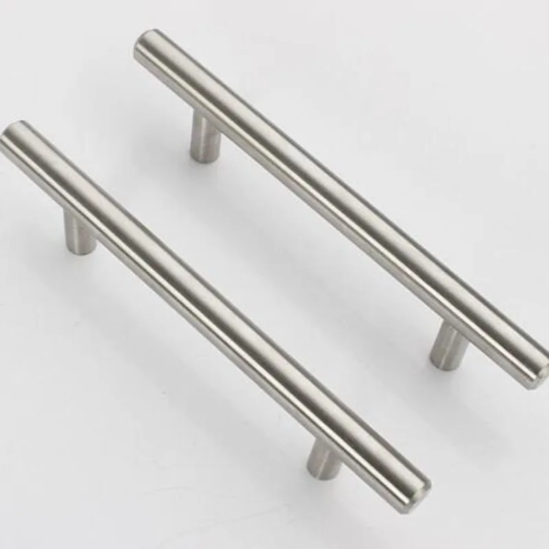 2" Ø10mm Stainless Steel Kitchen Door Cabinet T Bar Handle Pull Knob 
