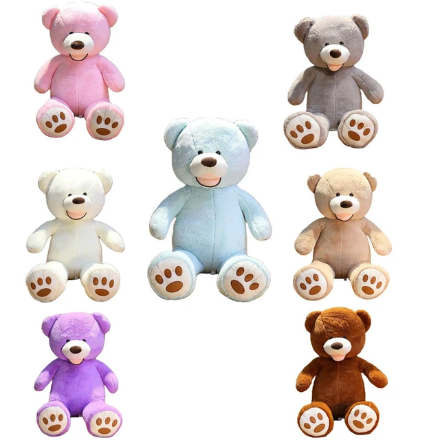 100 / 120cm Poupée Ours Géant Poupée Animal en peluche Ours en peluche  Jouets Enfants Filles Valentine Amant Anniversaire Bébé Enfants Cadeau