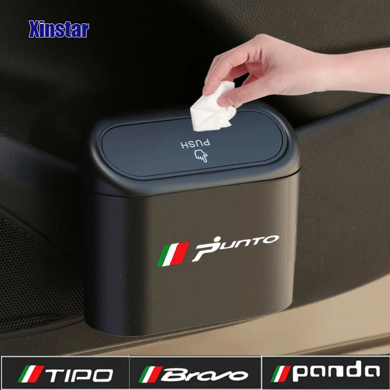 Plastic Car Interior Storage For Fiat Tipo Punto Bravo Panda Auto Accessories