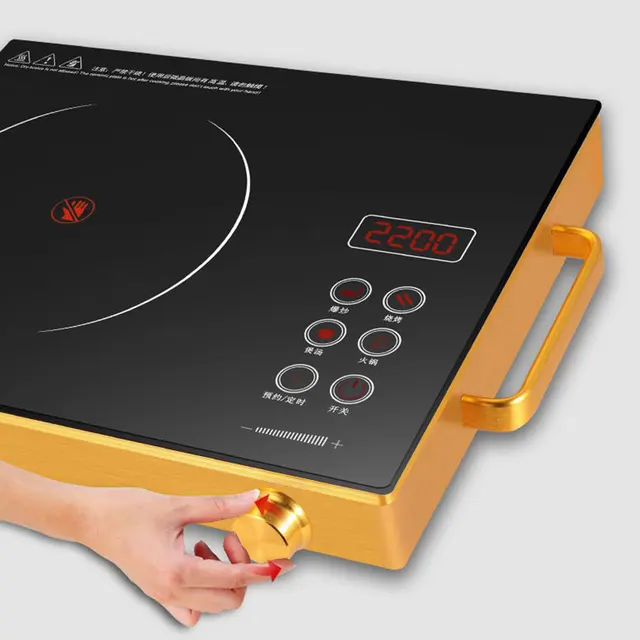 3000W Stainless Steel Electric Cooker Hob Ceramic Stove Household Convection Stove High Power Induction Cooker hob 5