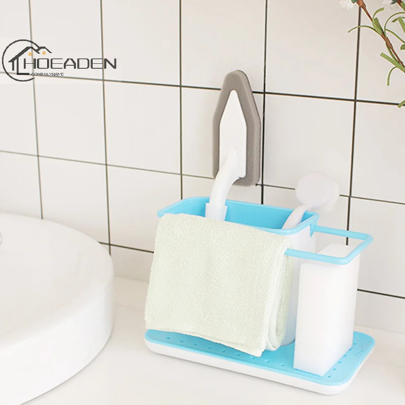 

1PCS Creative Plastic Shelves Multifunctional Separated Kitchen Storage Organizer Finishing Shelf Bathroom Storaging Tool