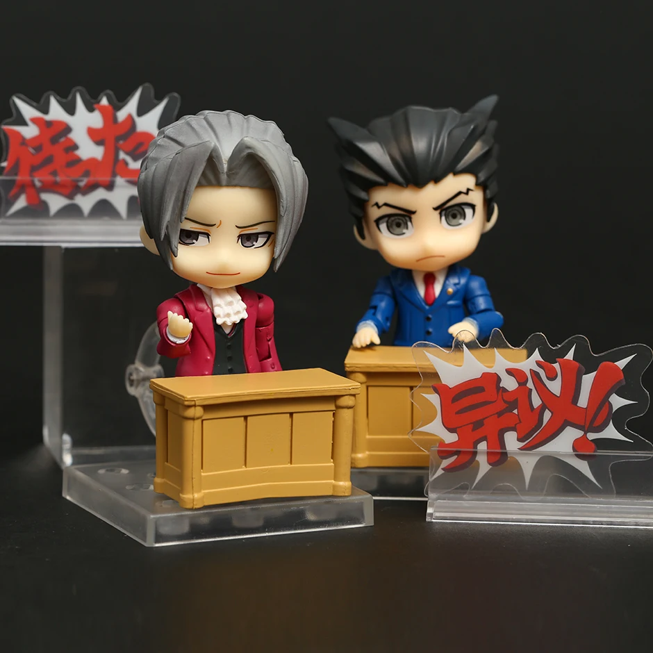 Ace Attorney Phoenix Wright 1761 Miles Edgeworth 1762 Assemble Change Face  Action Figure Doll Toy Gift - Action Figures - AliExpress