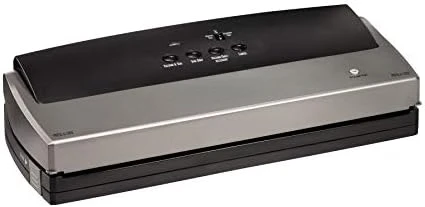 

Vacuum Sealer Machine with Bag Cutter, BPA Free Food Sealing Starter Kit, Silver (78220)