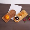 Solid Wood Dessert Tray Tableware Vintage Afternoon Tea Cake Plate Restaurant Dried Fruit Serving Tray Wedding Party Decoration 4