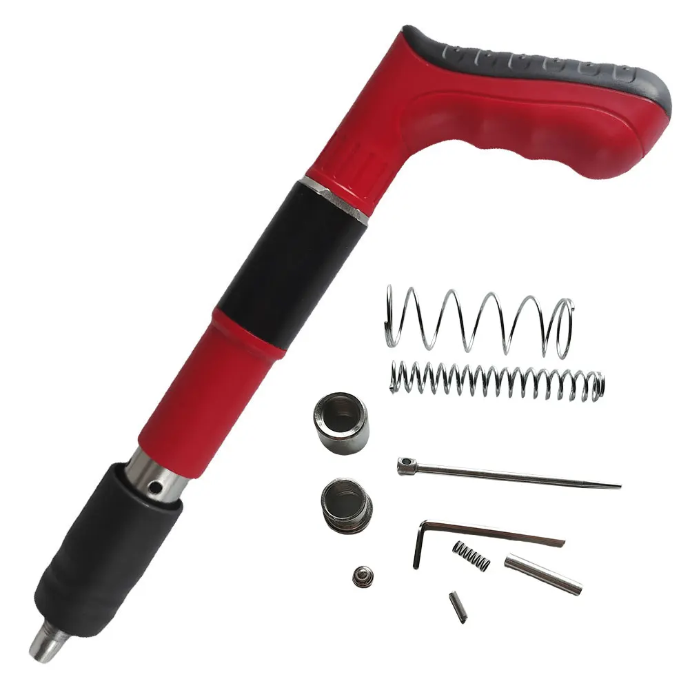 Mini Steel Nail Gun One-handed Rivet Gun Concrete Wall Ceiling Wall Anchor Wire Slotting Device Home Wall Fastener Rivet Tool 5