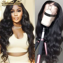 

HD 13x4 Body Wave Lace Front Wig 250 Density 13x4 Transparent Lace Front Human Hair Wig Remy Brazilian Wigs For Women Human Hair