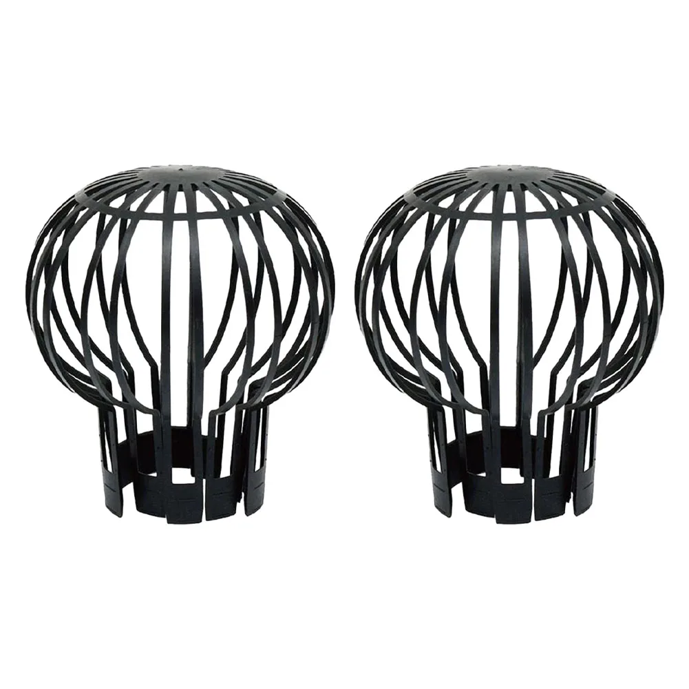 

Parts Roof Drain Dirt Down Pipe Filter Drain Cover Fittings Leaf Plastic Protecter Replacement 2/4/6pcs Durable