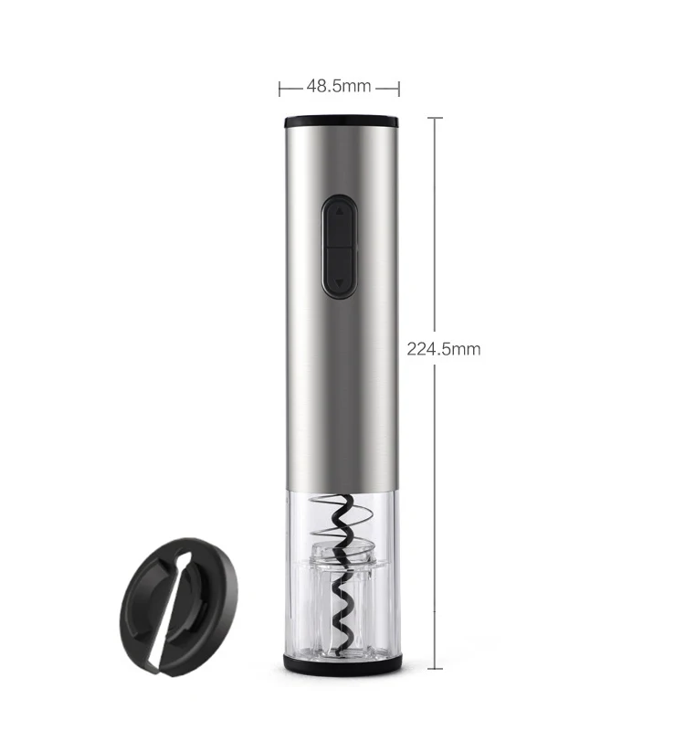 Automatic Stainless Steel Electric Wine Opener with Foil Cutter