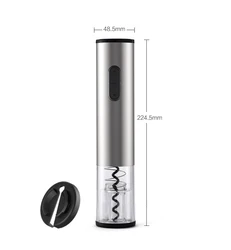 Automatic Stainless Steel Electric Wine Opener with Foil Cutter (A battery no battery)