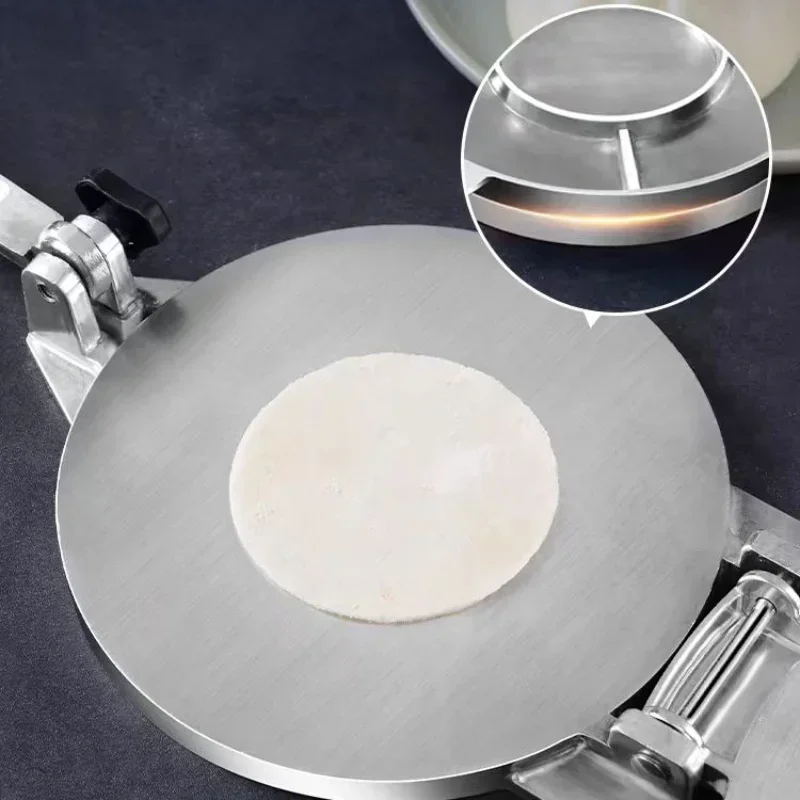 Aluminium Alloy Manual Corn Tortilla Press Maker, Pressing Tools, Kitchen Bakeware, Cooking Accessories, Dough, 16cm