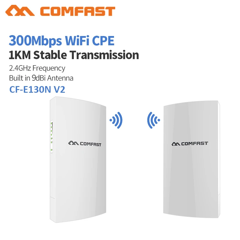 Extensor Wifi de Alta Potência ao ar Livre à Prova de Intempéries 25km Cpe Ponto de Acesso Roteador 2.4g 300mbps Antena wi fi Nanoestação - Imagem 3