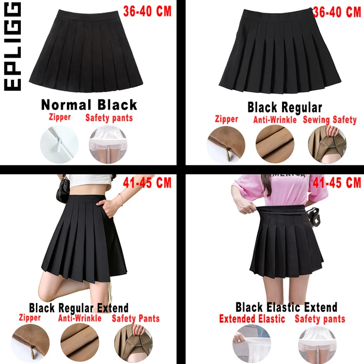 Jupe Mini Ligne A pour Femmes, Taille Haute, Fermeture