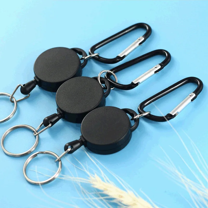 

keychain angler Holder Reel Clip Line Clip Fishing Scissors Angler Tool Outdoor Camping Ring Chain Clip Fishing Accessories