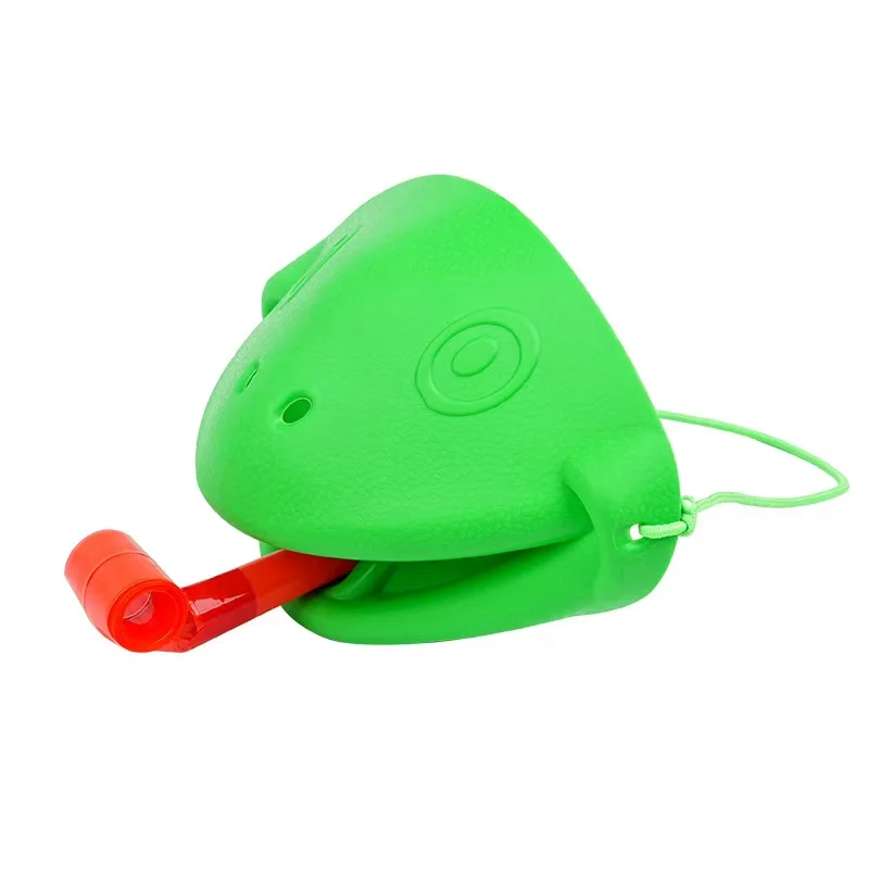 Parent Child Interactive Toy Child Mask Combat Game Frog Chameleon Tongue Spit Contest Crocodile Finger Bite Parent-Child Interactive Toy