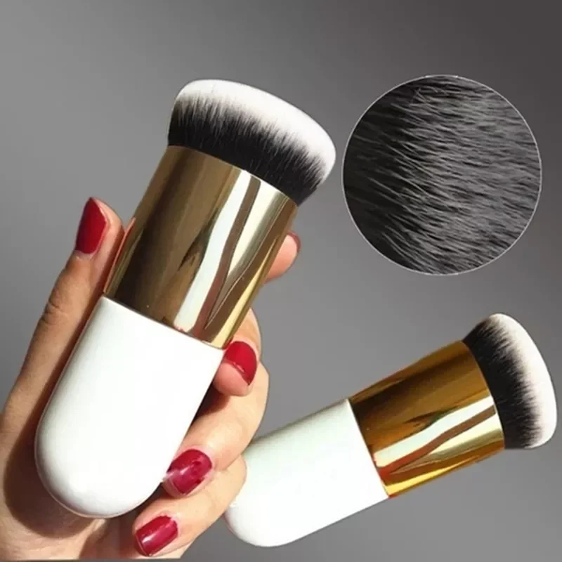 Makeup Brush New Fashion Chubby Pier Foundation Flat Cream Professional Cosmetic Highlight Loose Powder