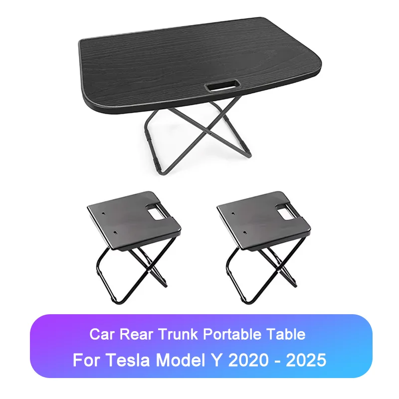 モデル Y ジュニパー 2025 ポータブルトランクピクニックテーブル 